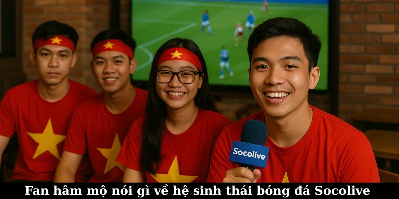 Trực tiếp Socolive – Trải nghiệm hệ sinh thái bóng đá toàn diện 4 Cảm nhận của fan bóng đá khi xem TTBD trên Socolive